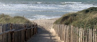 Cosy Hardelot renovated near beach center ideal family of 4 or 2 adults