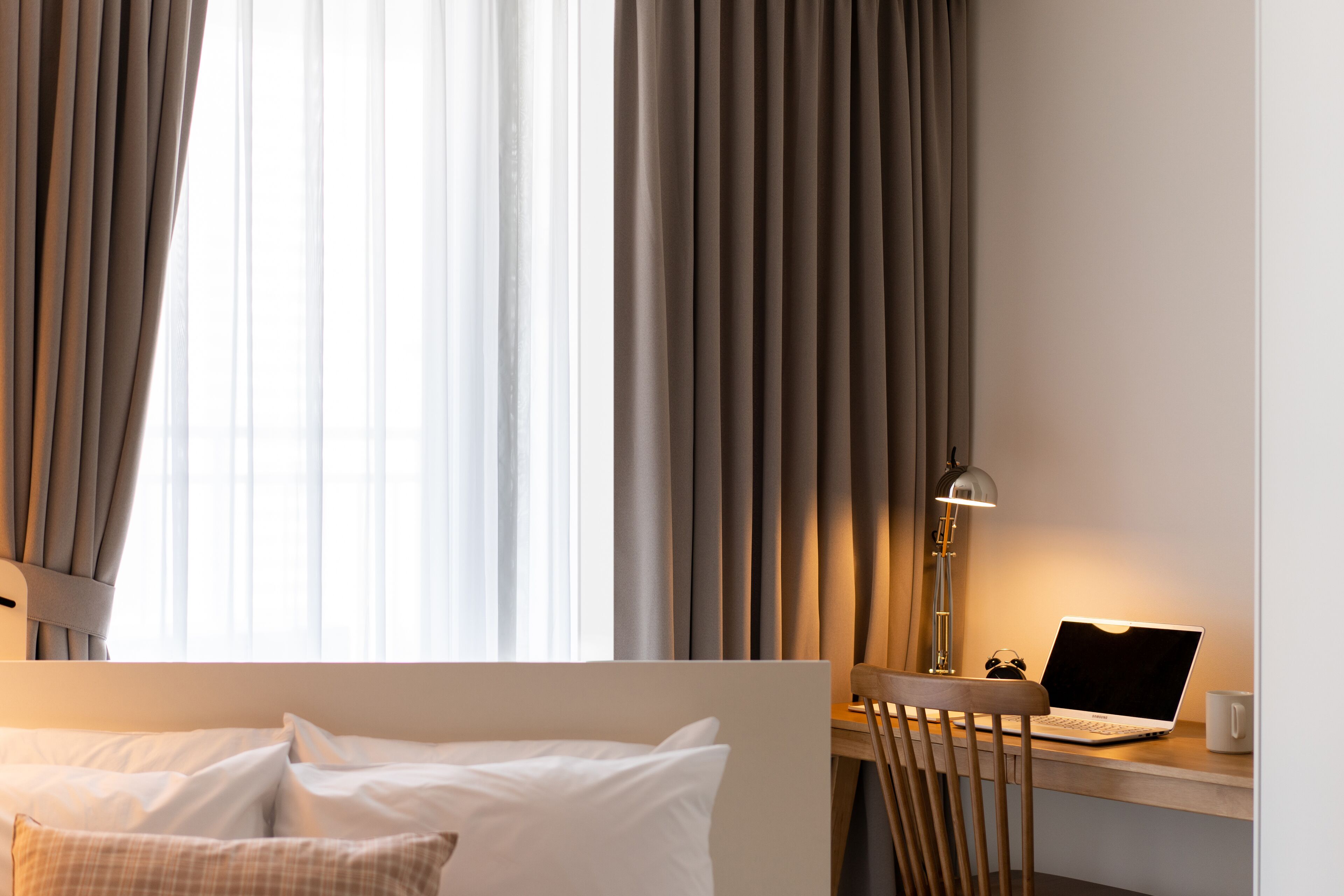 Estudio empresarial | Wifi gratis y ropa de cama 