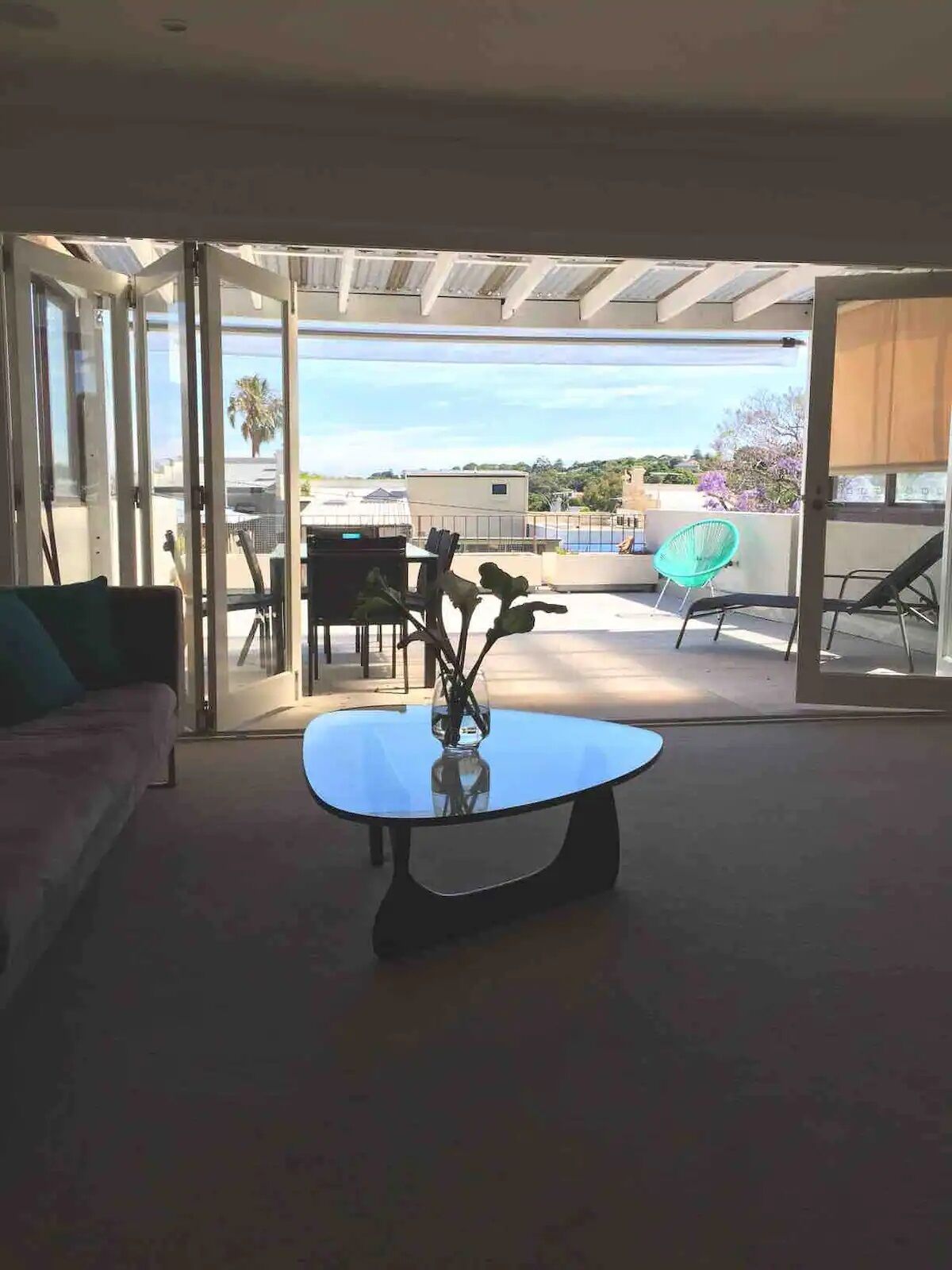 City sanctuary with large deck and views to die for!