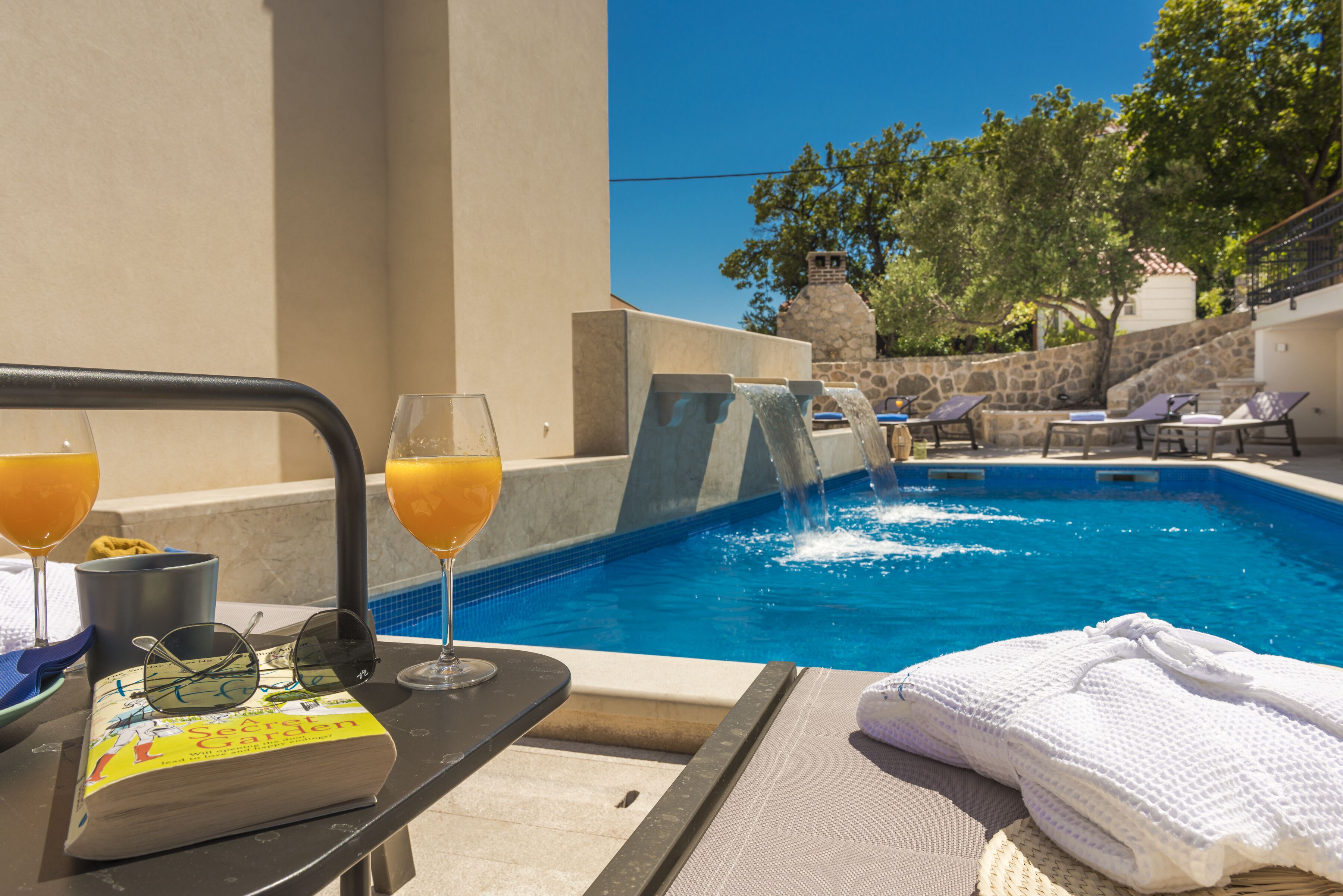 Seasonal outdoor pool