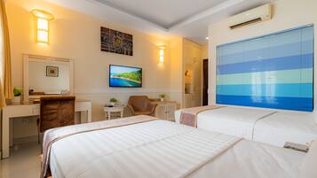 Superior Twin Room | Egyptian cotton sheets, premium bedding, Select Comfort beds