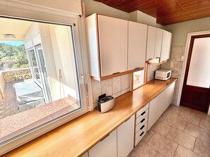 Interior - DM: Directly on the beach, terrace, sea view & garden (S'Estany d'en Mas)