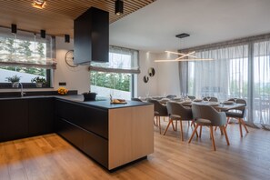 Dining - Design villa on quiet location with a pool and hot tub (Sveti Martin, Sveta Nedelja)