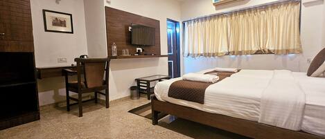 Deluxe kamer | Lakens van Egyptisch katoen, luxe beddengoed