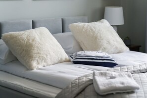 1 soverom, strykejern/-brett, wi-fi og sengetøy