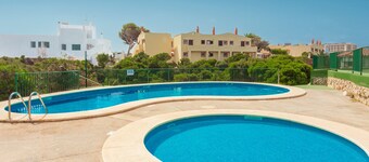 Apartment "Los Delfines Biniforcat" with Private Covered Terrace and Shared Pool
