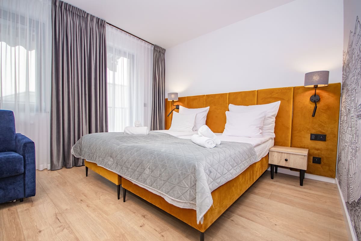 Suite monolocale Signature | 1 camera, biancheria da letto di alta qualità, materassi in memory foam