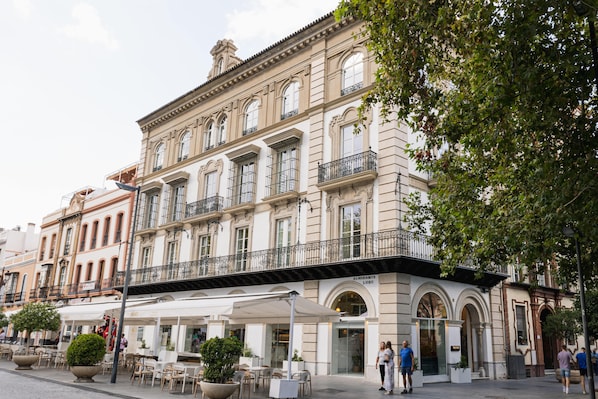 Façade de l’hébergement