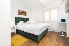 2 Schlafzimmer, Bügeleisen/Bügelbrett, kostenloses WLAN, Bettwäsche