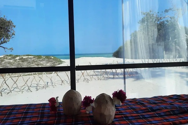 View from the bed