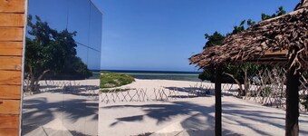 Beachfront Tiny Home located on a private(ish) beach in Watamu