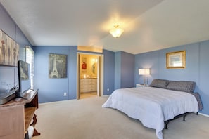 2 chambres, bureau, Wi-Fi, draps fournis