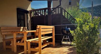 modern möbl. Fewo "Wanderfalke", zentral & ruhig, Säch. Schweiz, 55qm, Terrasse