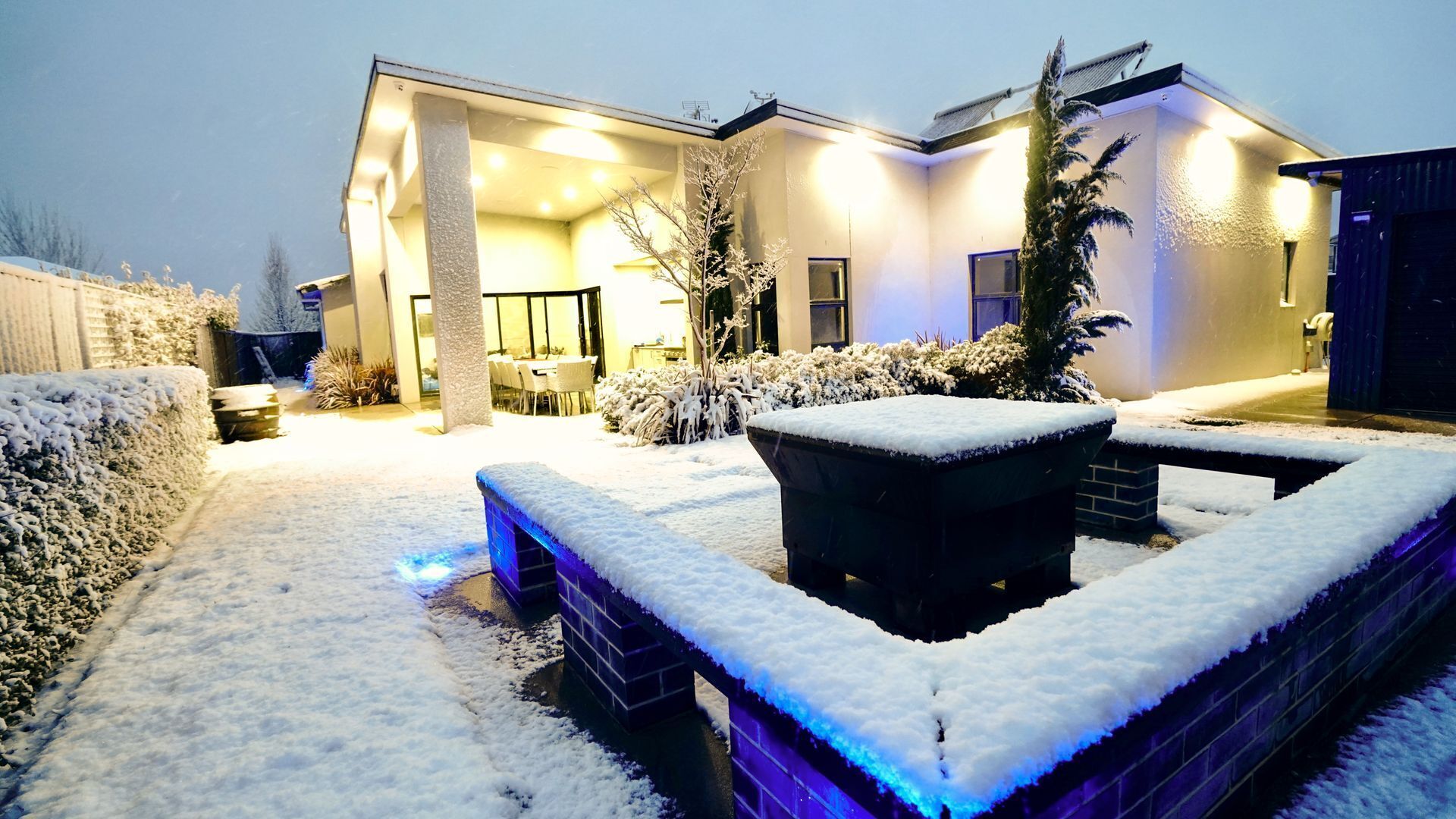 Enceinte de l’hébergement