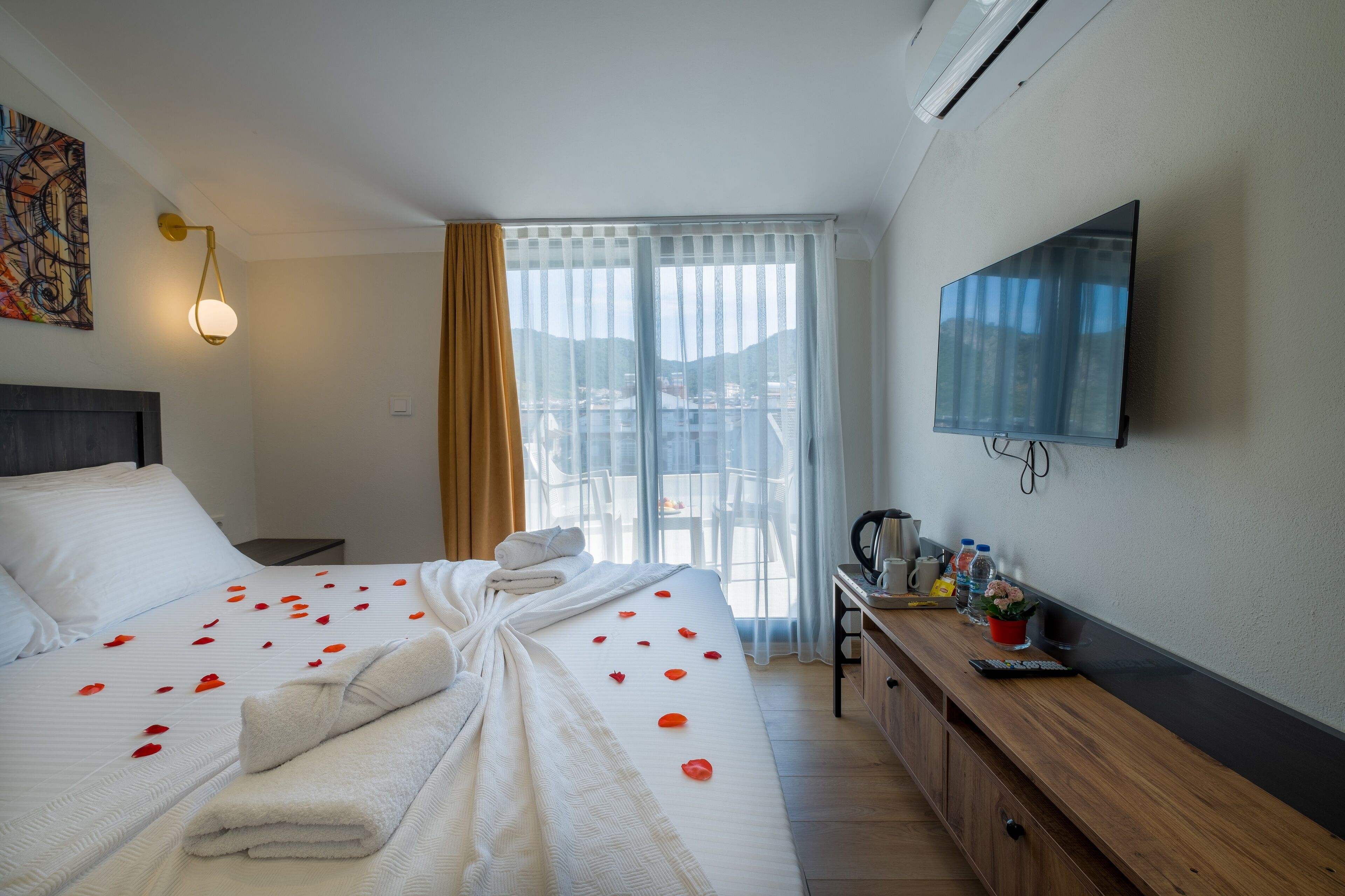 Standart DoubleBed Room | Ausblick vom Zimmer