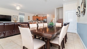Dining - Last Minute Disney! Private Pool, Hot Tub, Game Room & Themed Bedrooms. Book Now! #36444 (Orlando)