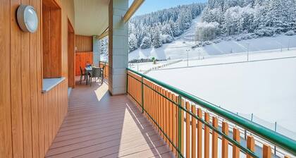 La Marmotta Campo Smith on the Ski Slopes