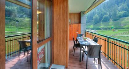 La Marmotta Campo Smith on the Ski Slopes