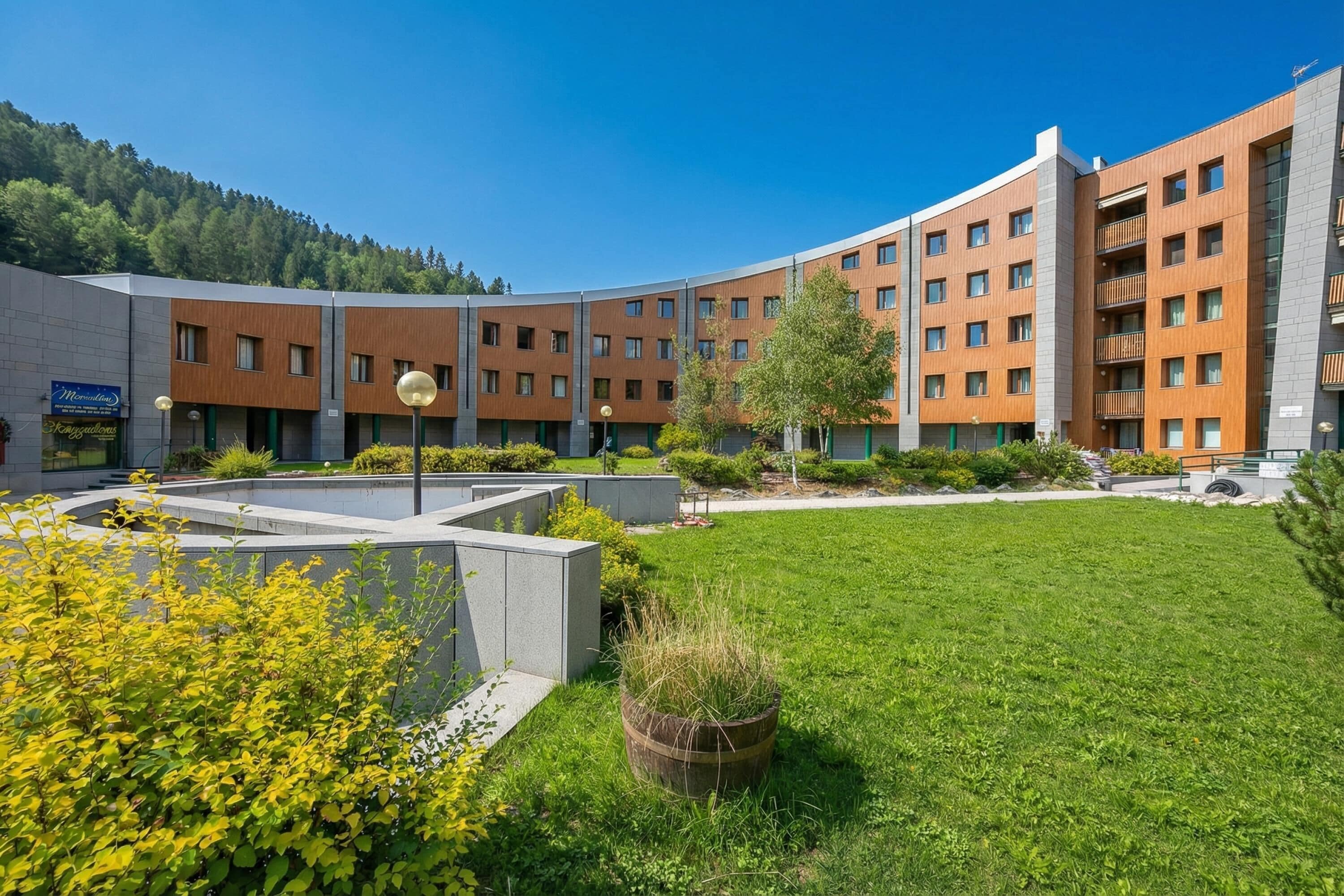 Familienstudio, Bergblick (La Marmotta Campo Smith on the Ski) | Unterkunftsgelände