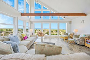 LCD TV, DVD player, books