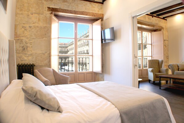 Comfort appartement, en-suite badkamer (Vistas Plaza Mayor ) | Interieur