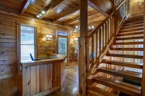 Interior - Bear Creek Cabin - Mtn View, Hot Tub & Game Room! (Sevierville)