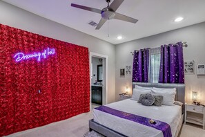 4 chambres, fer et planche à repasser, Wi-Fi gratuit, draps fournis
