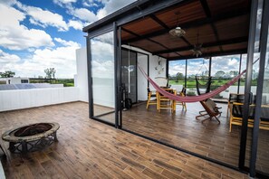 Outdoor dining - Amazing house with private pool and beautiful view (San Miguel de Allende)