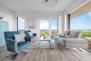 Télévision, cheminée, chaîne hi-fi