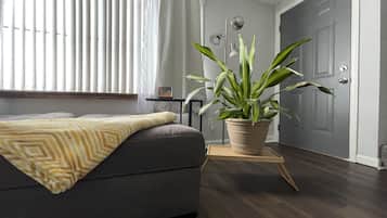 2 chambres, fer et planche Ă repasser, Wi-Fi gratuit, draps fournis