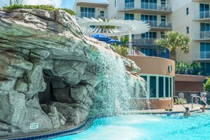 Una piscina climatizada