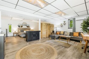 1 soveværelse, skrivebord, strygejern/strygebræt, gratis Wi-Fi