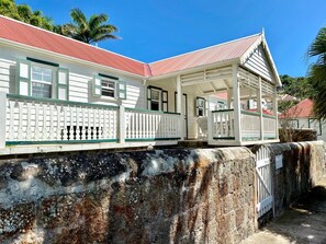 Exterior - Beautiful Traditional Saba Cottage With all the Modern Amenities (Windward Side)