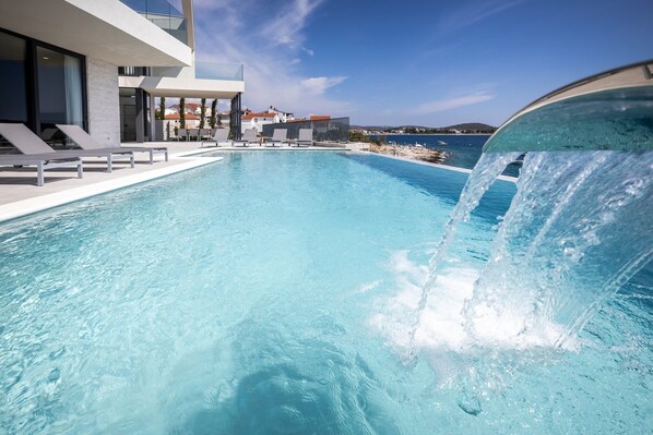 Piscine chauffée