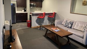 Living area - 1BR with 2 beds and a kitchen on the main floor (Rapid City)