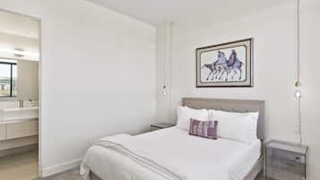 Apartamento conforto | Individualmente decorados, individualmente mobiliados, cortinas blackout