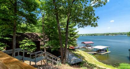 French Country Cottage • Dock & Screened Porch