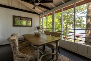 Dining - French Country Cottage • Dock & Screened Porch (Goreville)