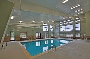 Indoor pool, a heated pool