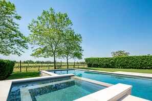 Outdoor pool, a heated pool - Spectacular Vineyard Setting in Watermill (Water Mill)
