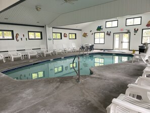 Indoor pool, outdoor pool