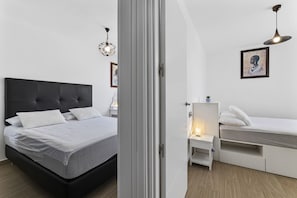 2 chambres, fer et planche Ă repasser, Wi-Fi gratuit, draps fournis