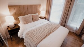 Appartement Exécutif, 2 chambres, non-fumeurs | 2 chambres, décoration personnalisée, ameublement personnalisé