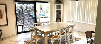 Large Holiday Home with Heated Pool on demand near Lake & Beaches