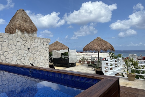 Rooftop pool and sundeck