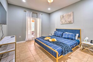 4 chambres, bureau, accès Internet, draps fournis