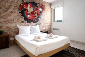 1 chambre, draps fournis