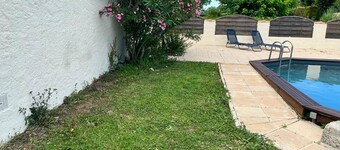 Four bedroom house, with private pool, set in an acre of idyllic countryside.