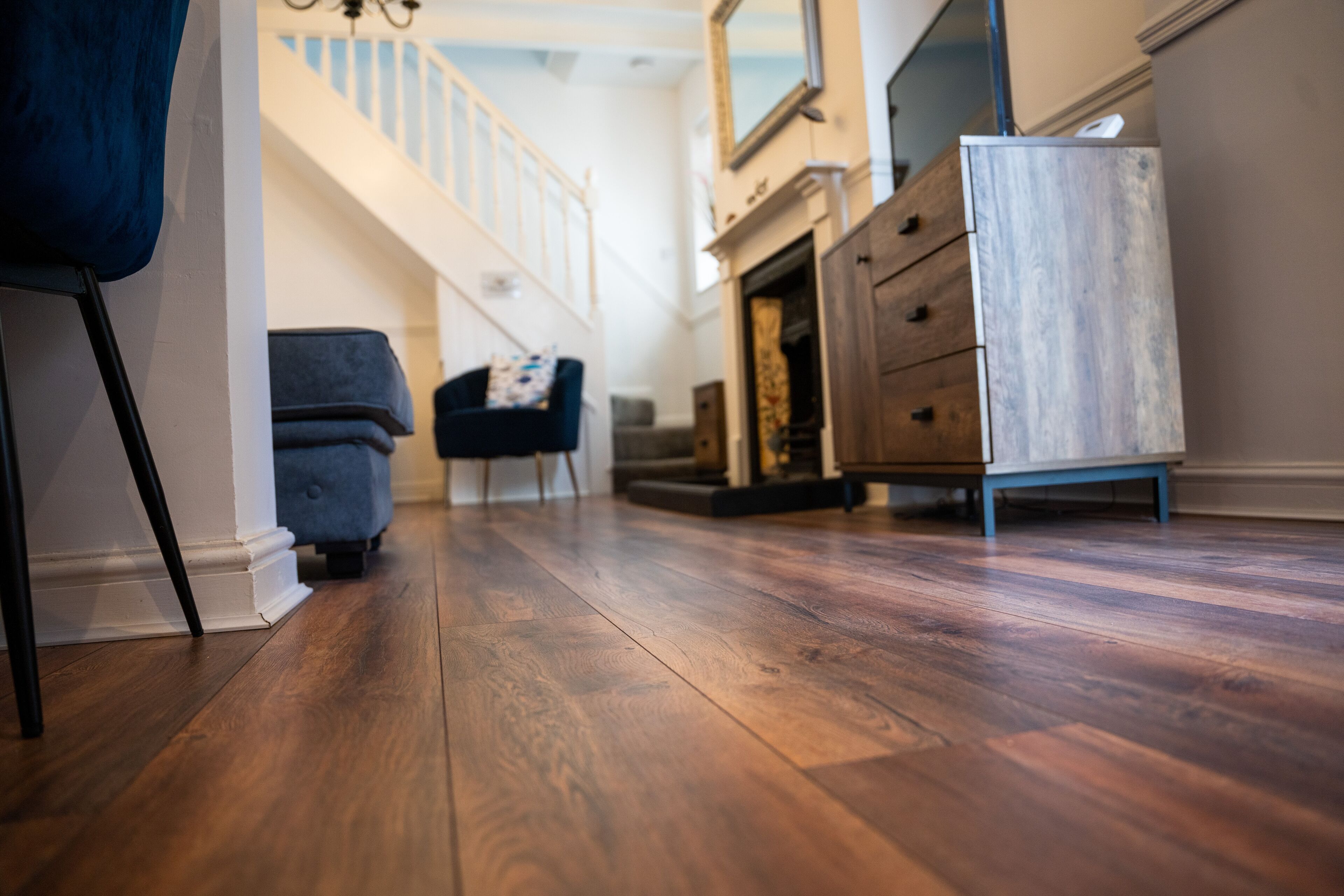 Casa | Sala de estar | TV, lareira