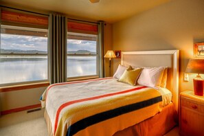 Unclassified image, 5 of 50, button - The House on the Point: Lakefront Home with Private Dock, Fireplace, Mountain Views, and 2 Garages! (Pagosa Springs)